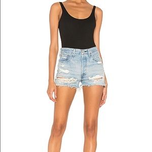 Levi cut off shorts